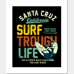 Surf Beach Summer Posters and Art